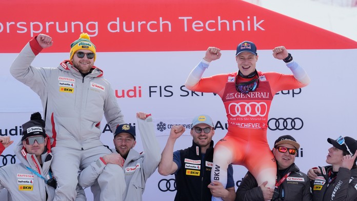 Marco Odermatt opäť nenašiel konkurenciu. Hviezdny Švajčiar si v predstihu zaistil dva glóbusy