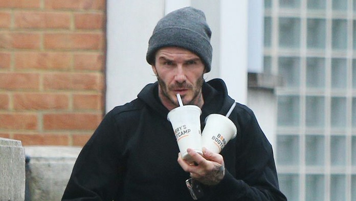David Beckham na ceste z posilňovne