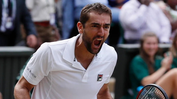 Marin Čilič na Wimbledone.
