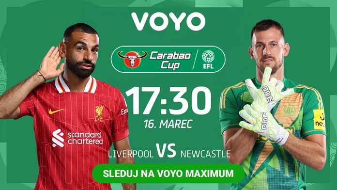 Sledujte finále anglického pohára na Voyo