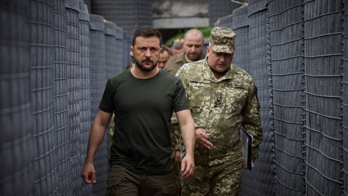 Zelenskyj prvýkrát pripustil možnosť, že Ukrajina prenechá Rusom časť svojho územia