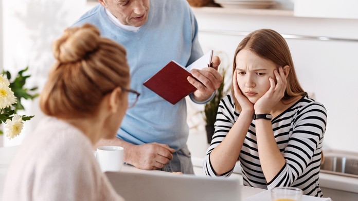 Školáčka. Ilustračná snímka. 