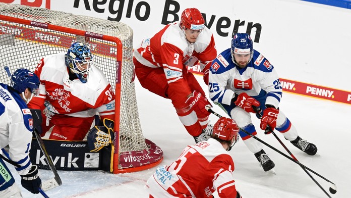 Slováci uspeli aj v treťom zápase na Nemeckom pohári. Duel s Dánskom rozhodli nájazdy