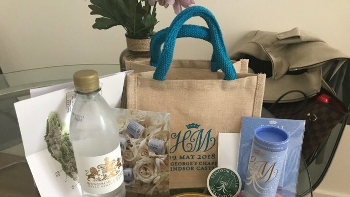 Darčeková taška z kráľovskej svadby