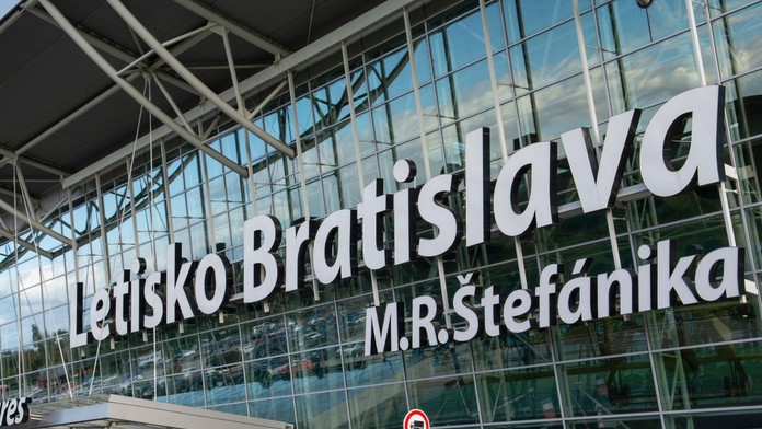 Letisko v Bratislave.
