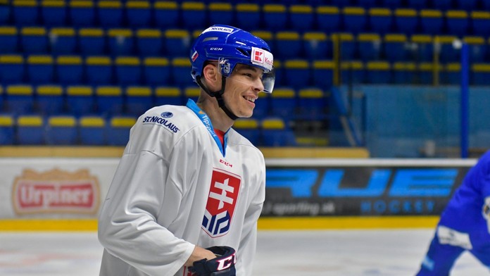 Generálny manažér reprezentácie Miroslav Šatan na zraze v príprave pred MS.