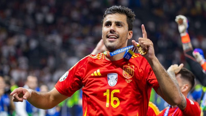 Rodri vyhral so Španielskom EURO 2024