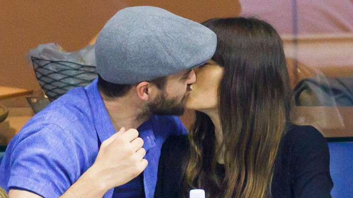 Justin Timberlake s manželkou Jessicou Biel