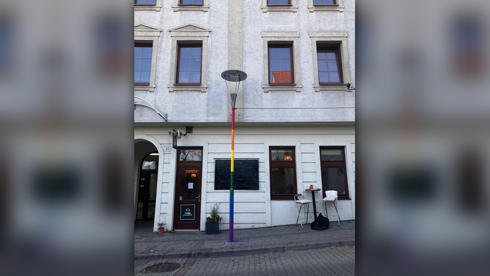 Stĺp na Zámockej ulici