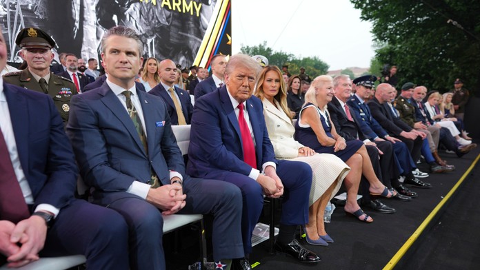 Vojenská prehliadka v USA