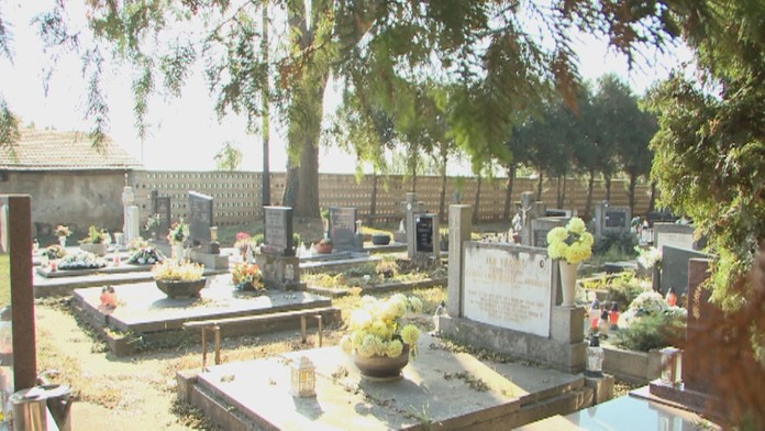 Cintorín v Zlatých Moravciach.