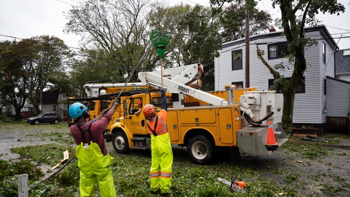 Hurikán Fiona udrel v kanadskom Halifaxe.