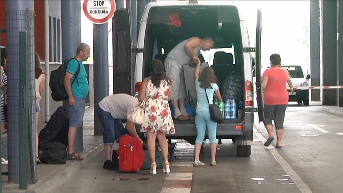 Hraničný prechod Vyšné Nemecké.