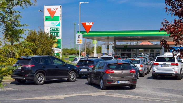 Čerpacia stanica v Rajke 