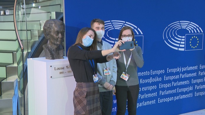 Zľava Alena a Dávid.