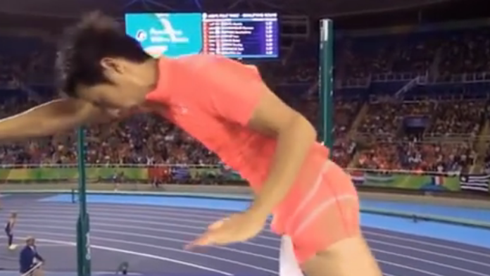 Hiroki Ogita a jeho neúspešný pokus.