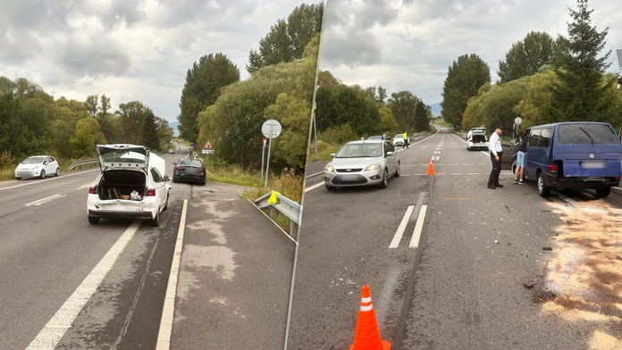 Kuriózna nehoda pri Liptovskom Mikuláši. Vodiči boli triezvi, inštruktor autoškoly nie