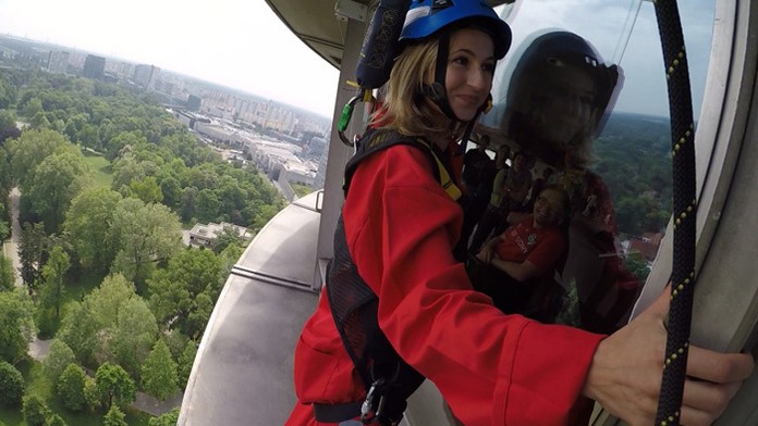 Reportérka magazínu Reflex Miroslava Ondrejčíková.