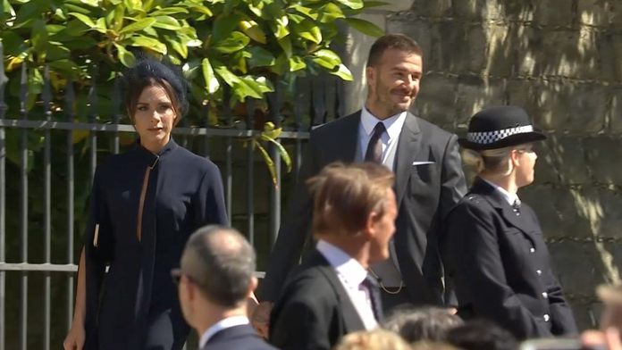 Manželia Beckhamovci. 