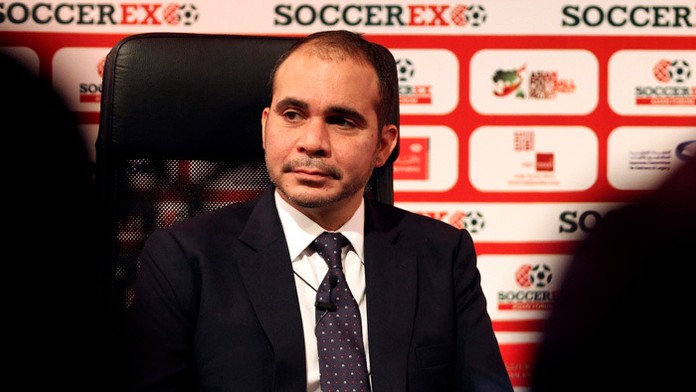 Jordánsky prince Ali bin al-Hussein - kandidát na šéfa FIFA.
