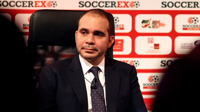 Jordánsky prince Ali bin al-Hussein - kandidát na šéfa FIFA.