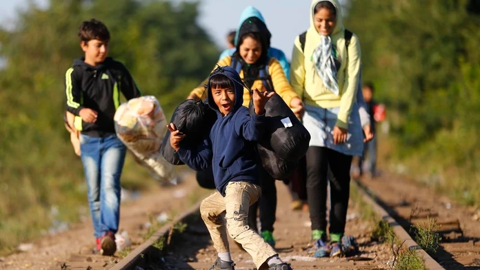 Migranti - ilustračné foto.