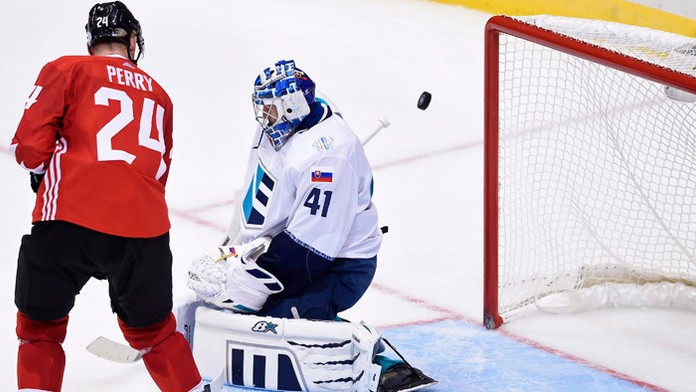 Kanada porazila Tím Európy.