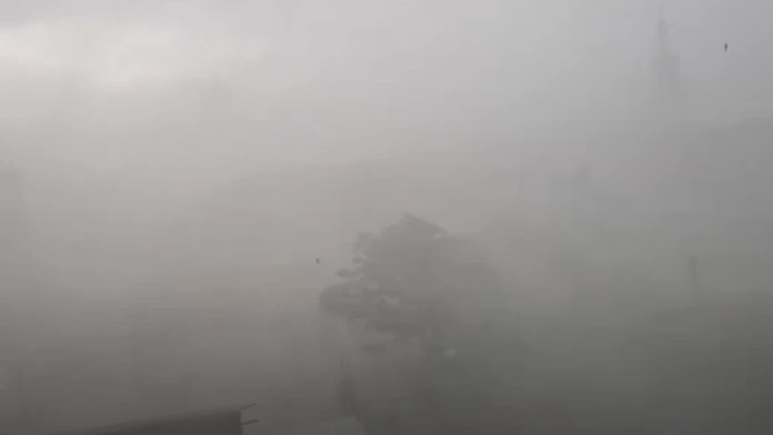 Downburst na Spiši