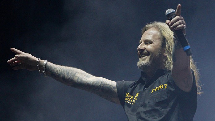 spevák Josef Vojtek z českej rockovej skupiny Kabát.