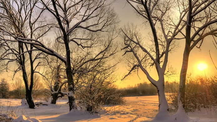 Mrazivé slnečné počasie