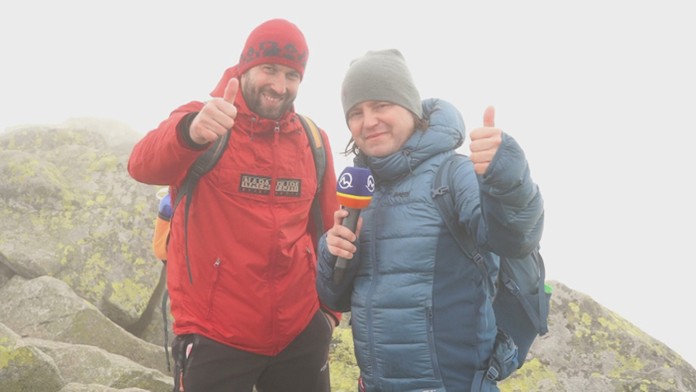 Ján Laco a Ján Tribula na Chopku.