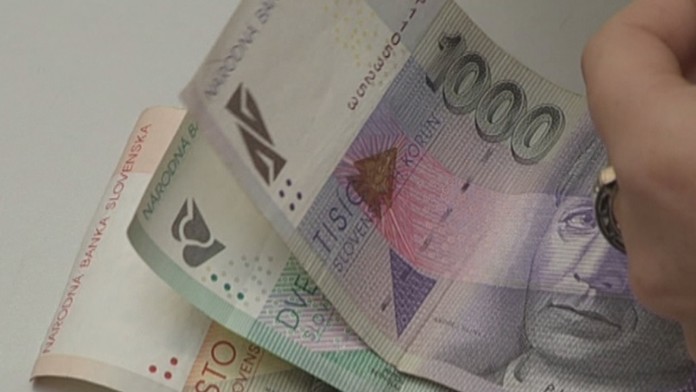 Slovenské koruny.