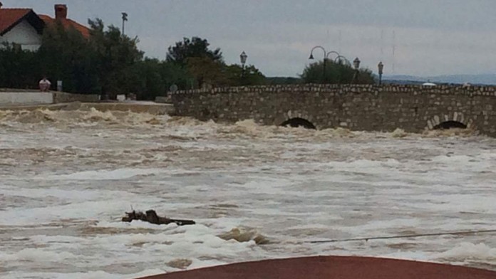 Záplavy v Chorvátsku.