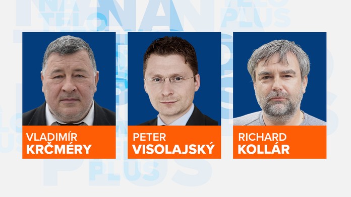 Vladimír Krčméry, Peter Visolajský, Richard Kollár.