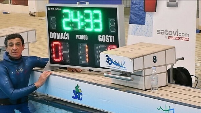 Chorvát Budimir Buda Šobat prekonal svetový rekord 