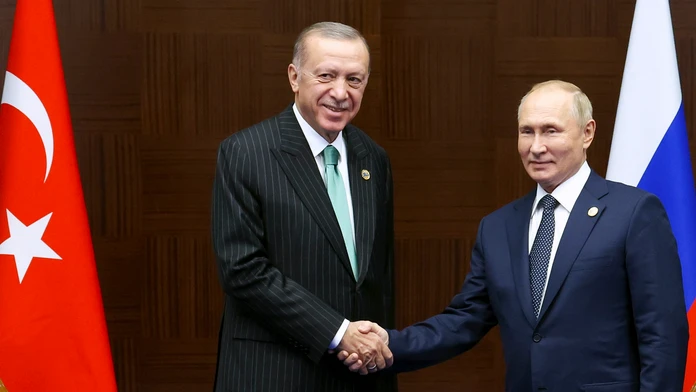 Putin možno koncom apríla navštívi Turecko