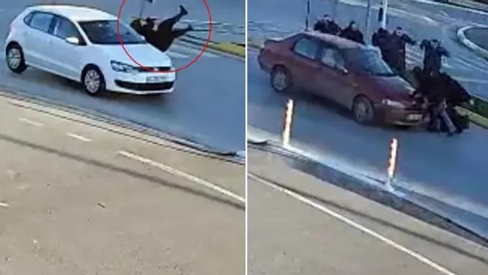VIDEO: Nepochopiteľná nehoda. Ženu na priechode zrazilo auto. Keď čakala na sanitku, zrazilo ju ďalšie