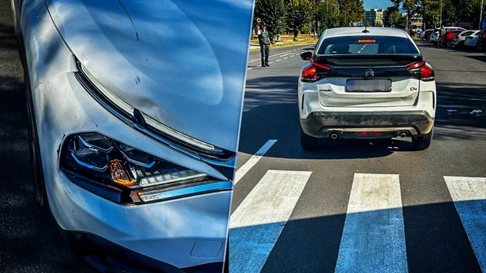 Na priechode v Michalovciach auto zrazilo dve chodkyne.