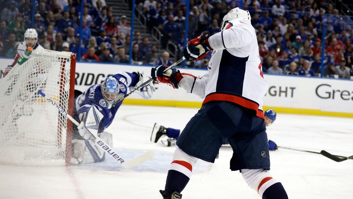 Útočník Capitals Alexander Ovečkin