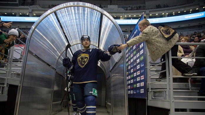 Na snímke obranca Soči Američan Clay Wilson