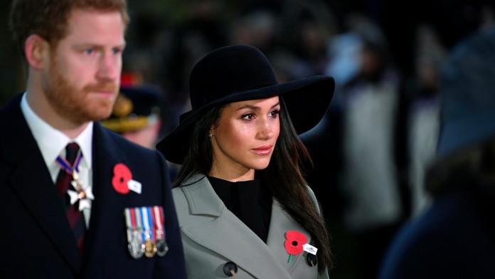Meghan Markle s princom Harrym. 