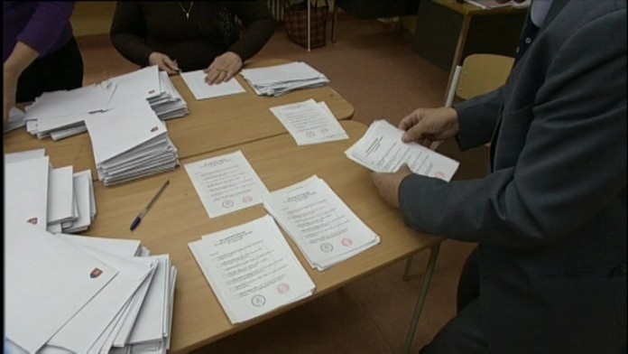 Sčítavanie volebných lístkov