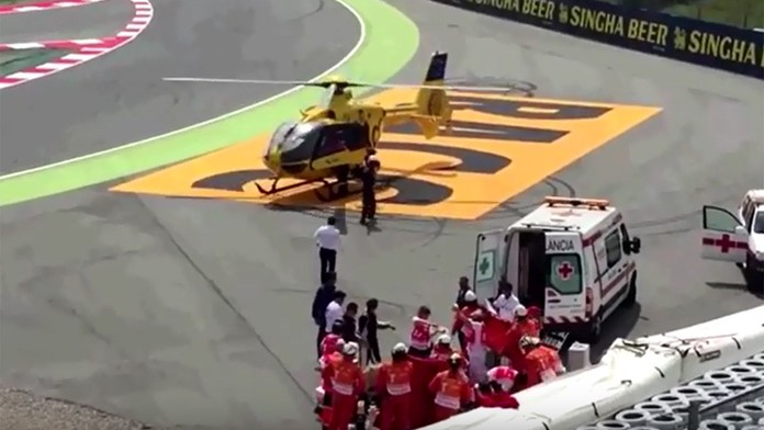 Španiel Luis Salom zomrel po páde na VC Katalánska.