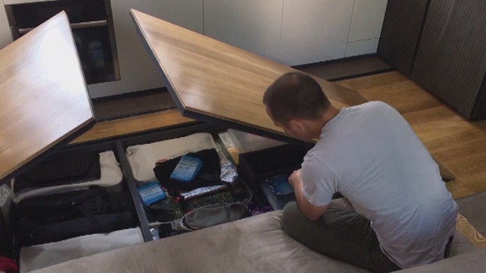 Mikrobyty v Hongkongu.