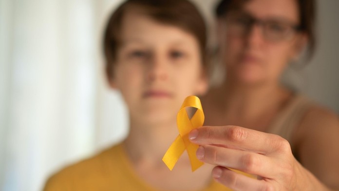 Matka, chlapec, rakovina (ilustračná snímka)