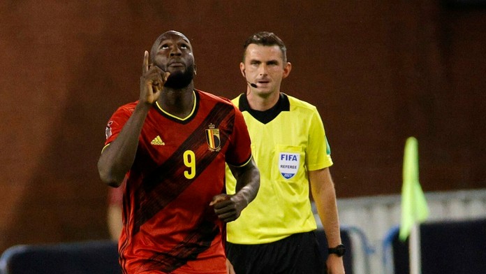 Romelu Lukaku si pripísal gól v jubilejnom reprezentačnom zápase.