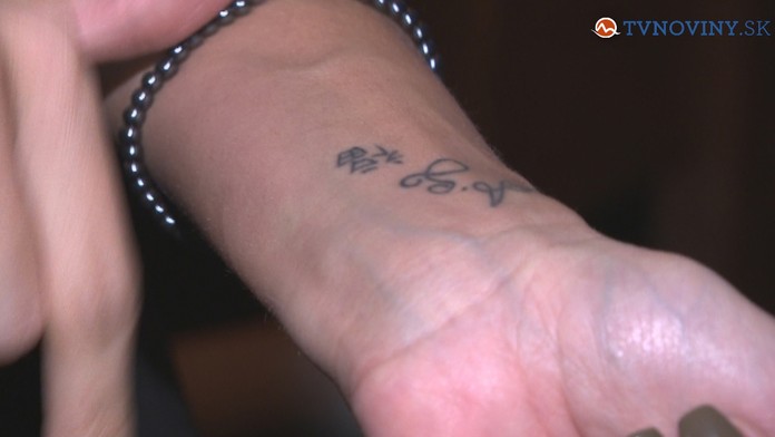 Tetovanie Silvie Kucherenko.
