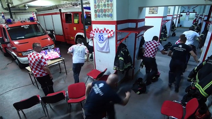 Hasiči zo Zahrebu nevideli postup Chorvátska do semifinále MS.