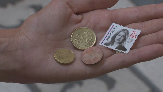 Známa so Zuzanou Čaputovou sa zvýši z pôvodných 50 na 75 centov.
