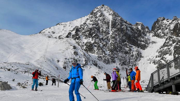 Lyžovačka vo Vysokých Tatrách